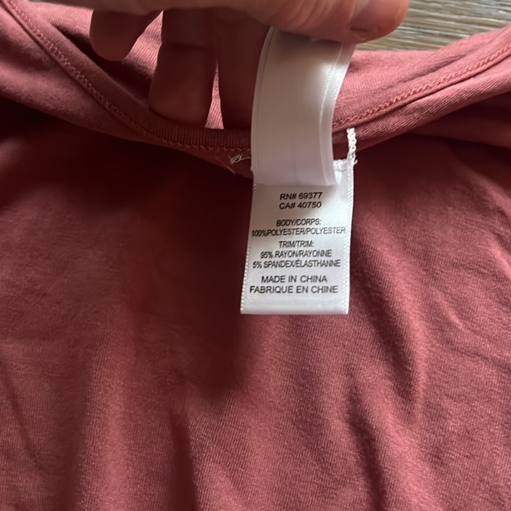 Wynne Layers, Beautiful Soft Mauve Blouse, Fun, Funky and Fabulous! Size 1X - Picture 10 of 12